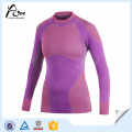 Female Outdoor Purple Seamless Underwear Set